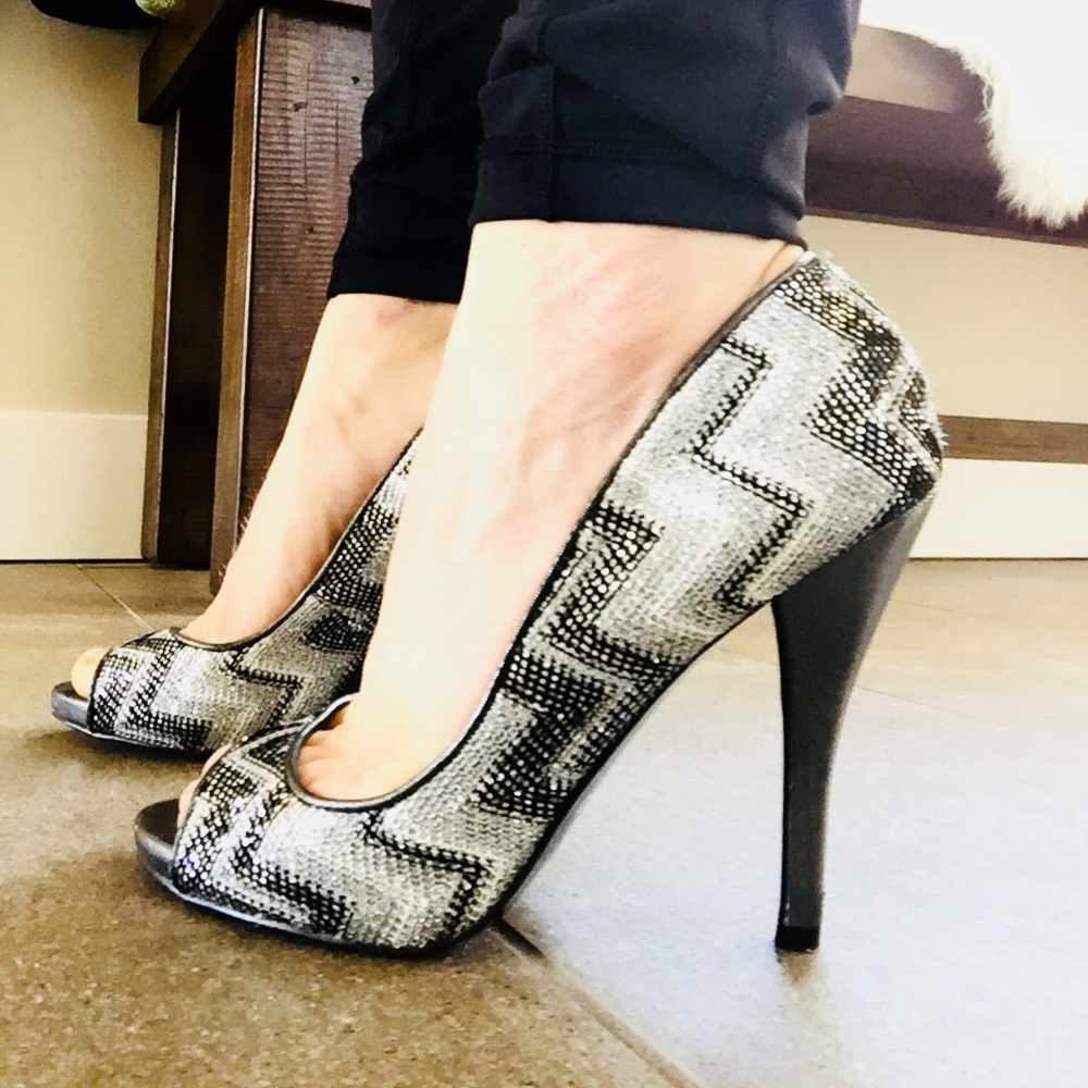 Aldo Shimmery Heels, 36